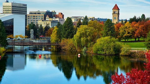 Thành phố Spokane tại Washington